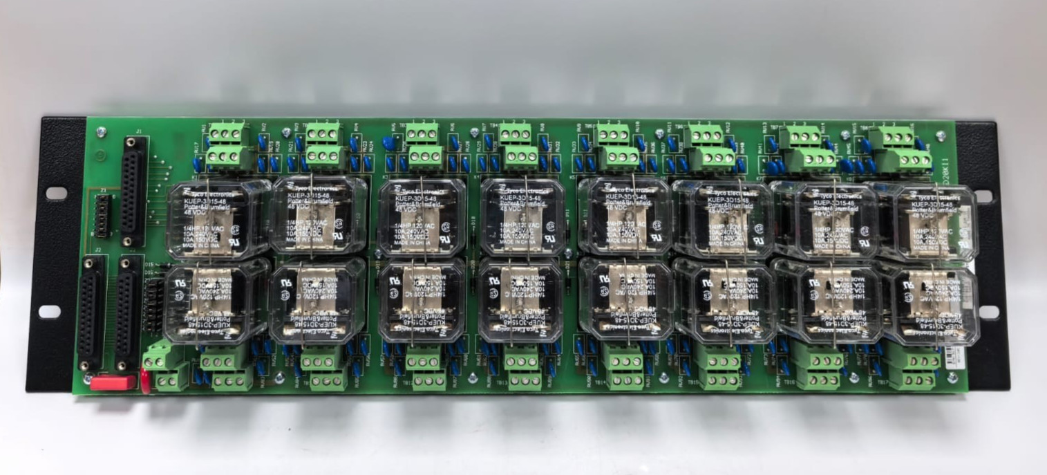 GE BOARD-550536 GE D20KI1 INTERPOSING RELAY BOARD 550536 2
