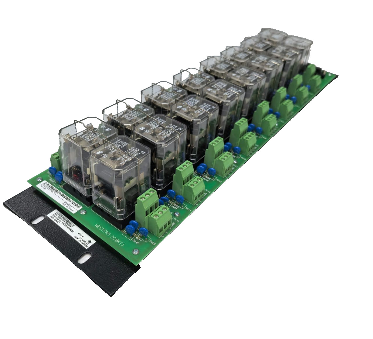 GE BOARD-550536 GE D20KI1 INTERPOSING RELAY BOARD 550536 8
