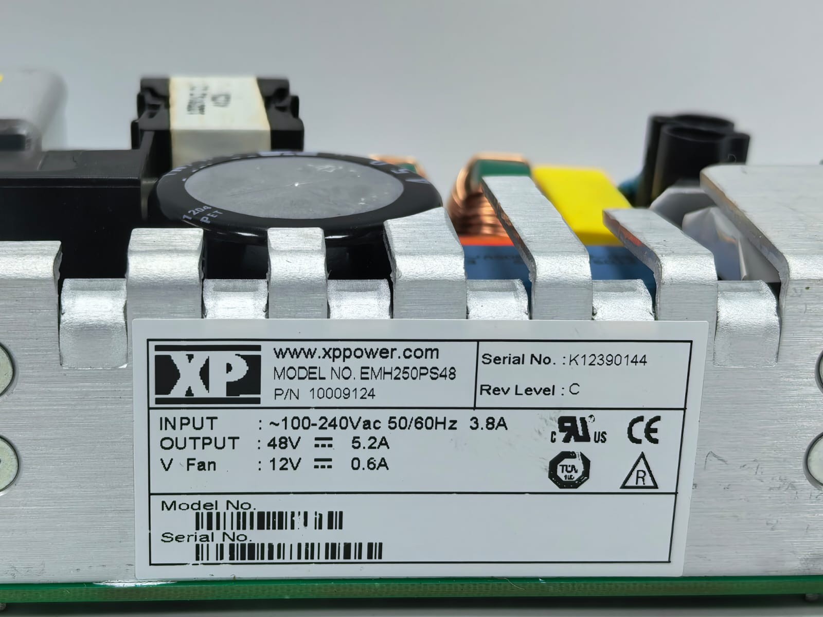 XP Power 10009124 XP POWER EMH250PS48 POWER SUPPLY 10009124 2