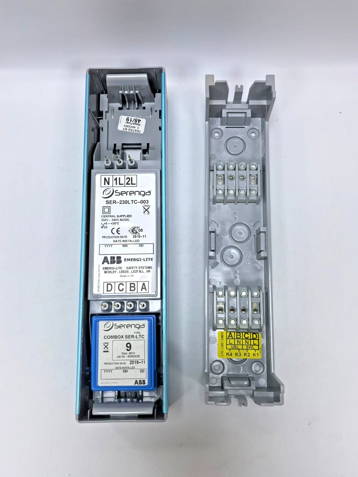 ABB SER-230LTC-003 ABB 7TCA091140R0216 EMERGI-LITE SER-230LTC-003 SERENGA CONTROL MODULE 230V LTC 2