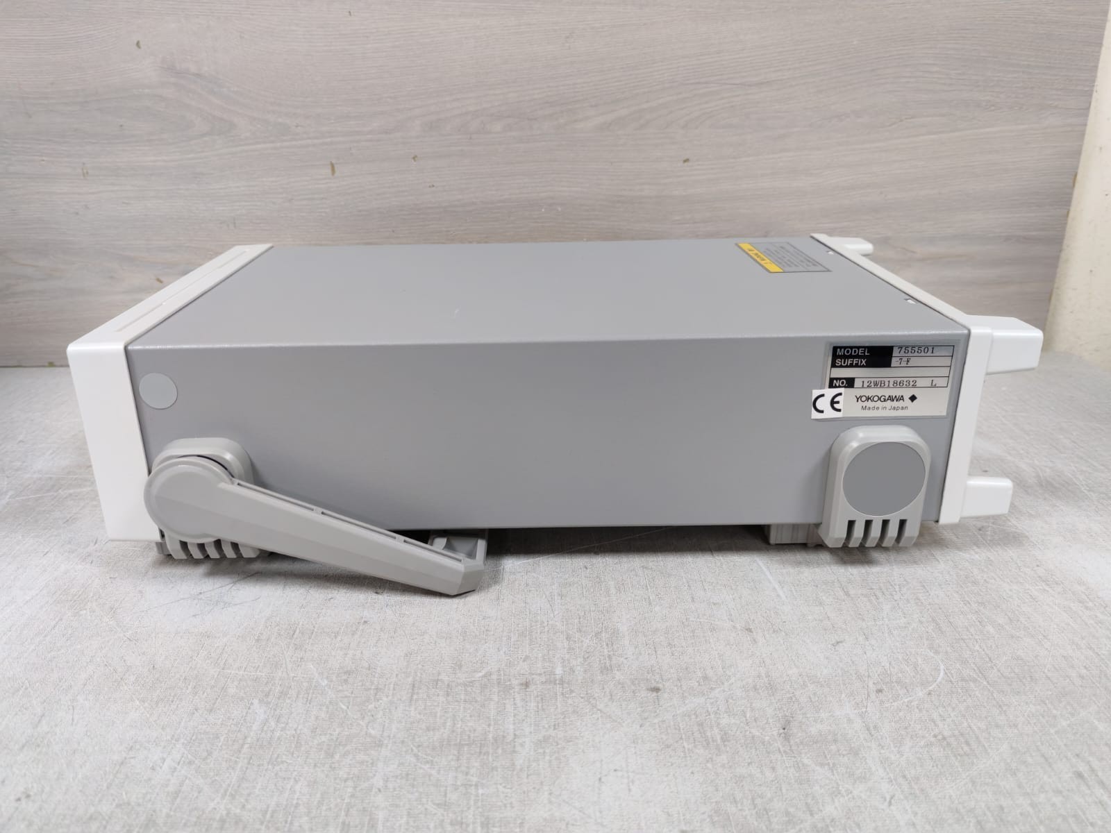 Yokogawa 7-F YOKOGAWA 7555 / 755501 -7-F 12WB18632 L DIGITAL MULTIMETER UNIT 230V 10