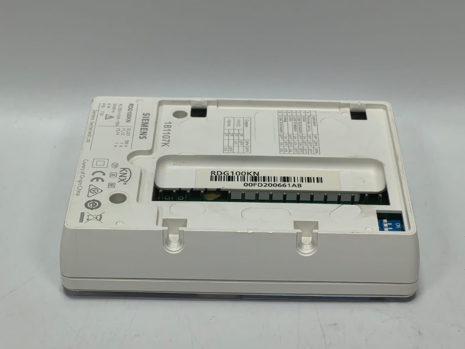 Siemens RDG100KN SIEMENS RDG100KN ROOM THERMOSTAT 181107K 9
