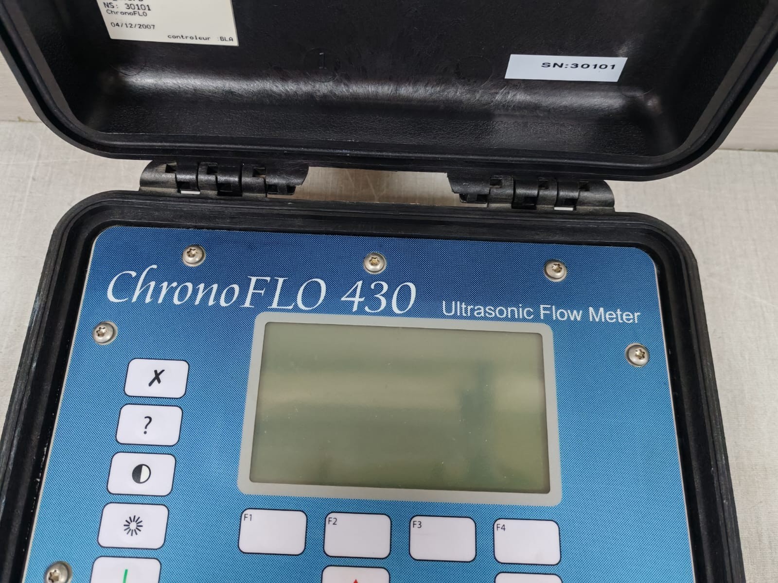 HYDREKA HYDREKA HYDREKA CHRONOFLO 430 ULTRASONIC FLOW METER 6