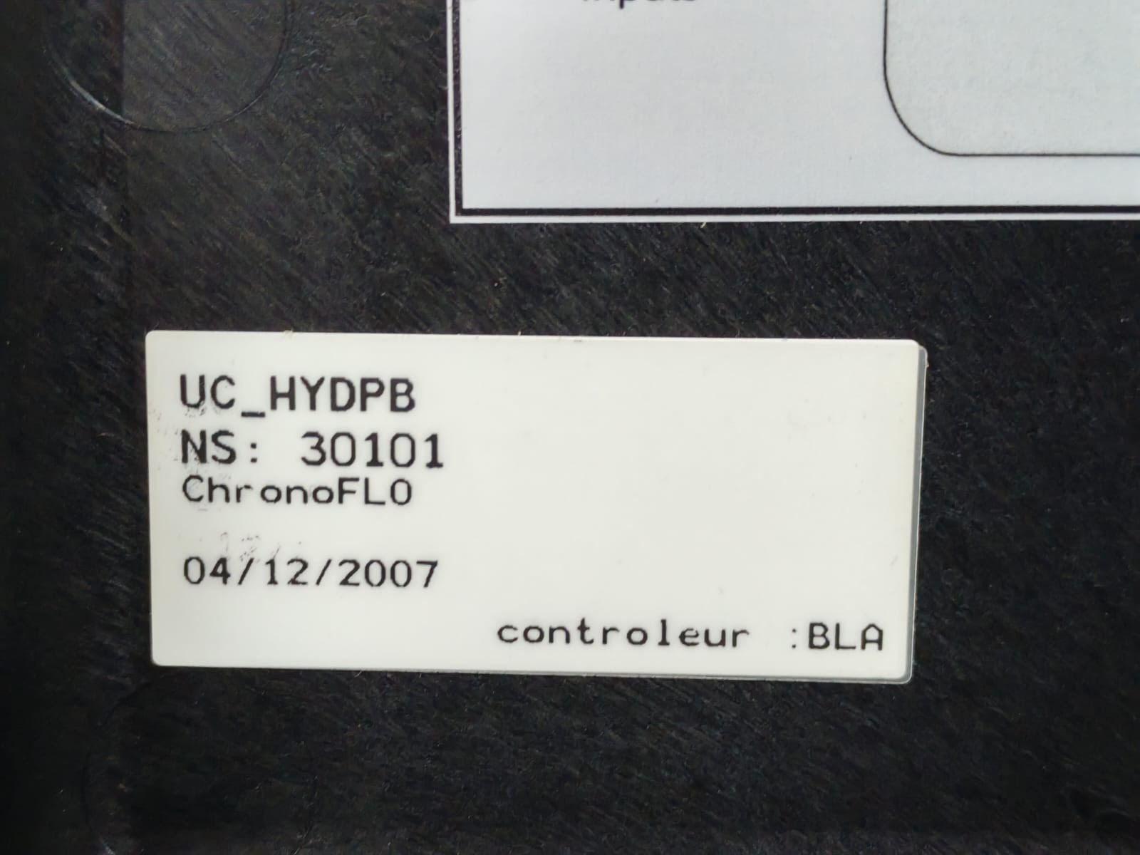 HYDREKA HYDREKA HYDREKA CHRONOFLO 430 ULTRASONIC FLOW METER 9