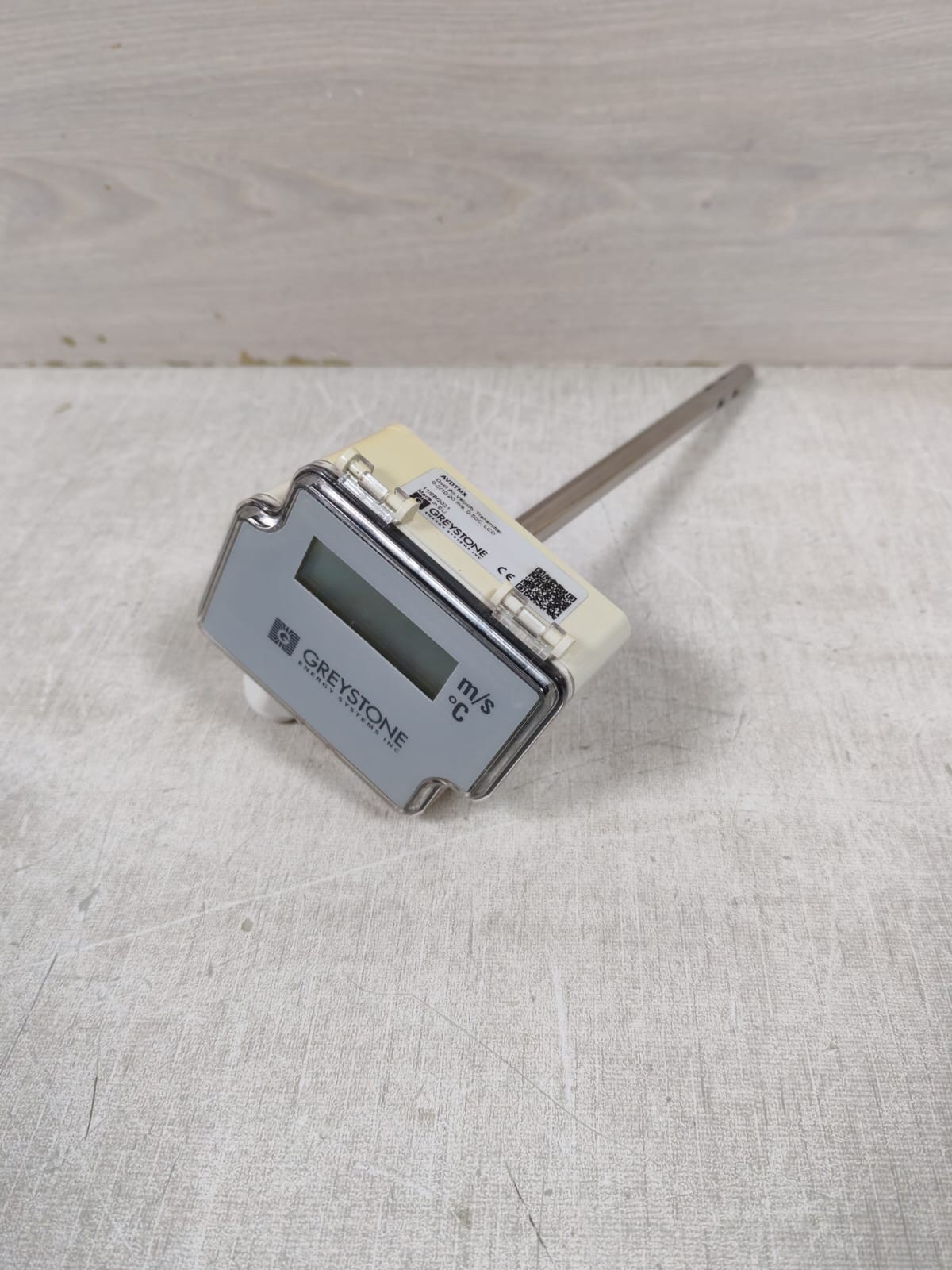 Greystone GREYSTONE GREYSTONE AVDTMX DUCT AIR VELOCITY TRANSMITTER LCD 4