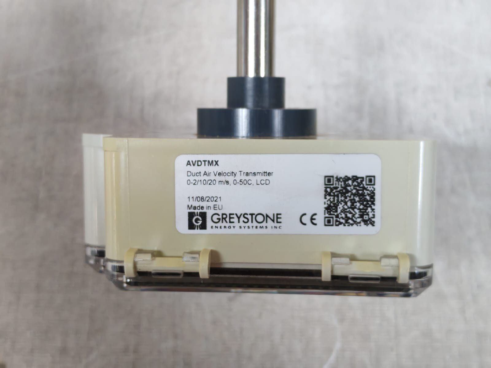 Greystone GREYSTONE GREYSTONE AVDTMX DUCT AIR VELOCITY TRANSMITTER LCD 7