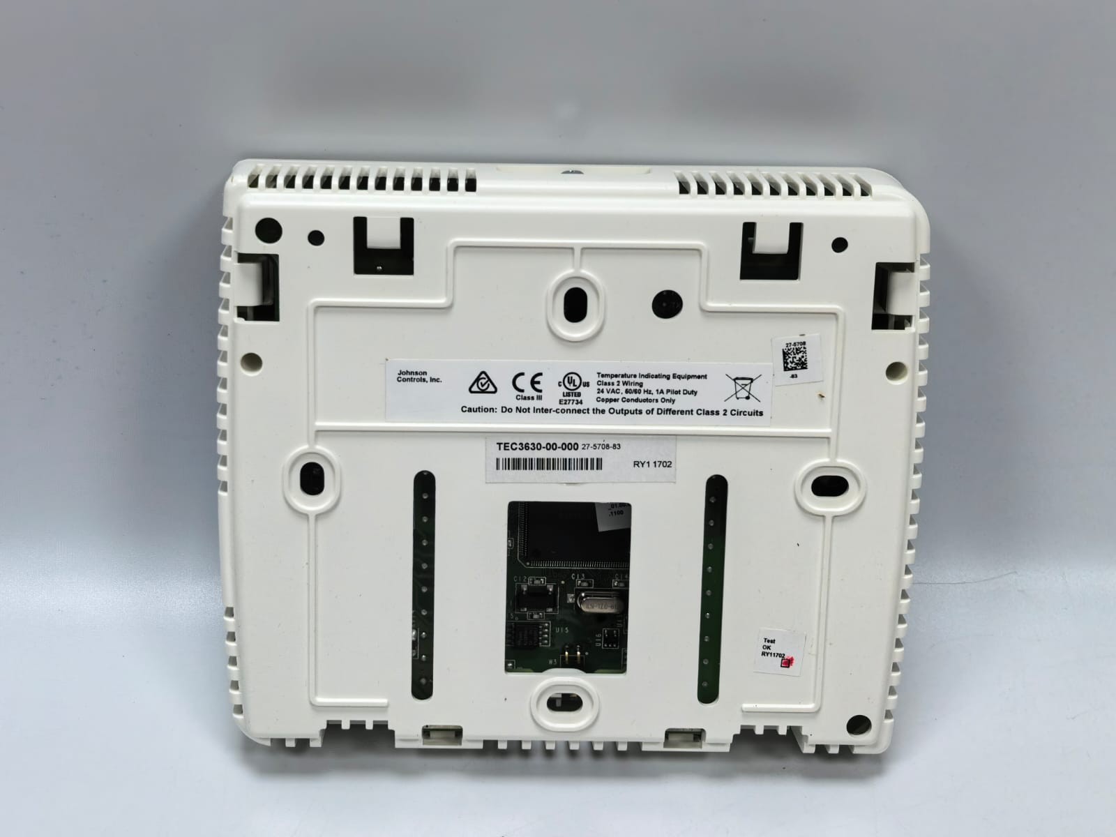 Johnson Controls TEC3630-00-000 JOHNSON CONTROLS TEC3630-00-000 THERMOSTAT CONTROLLER 4