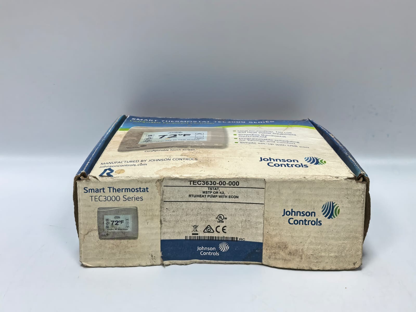 Johnson Controls TEC3630-00-000 JOHNSON CONTROLS TEC3630-00-000 THERMOSTAT CONTROLLER 9