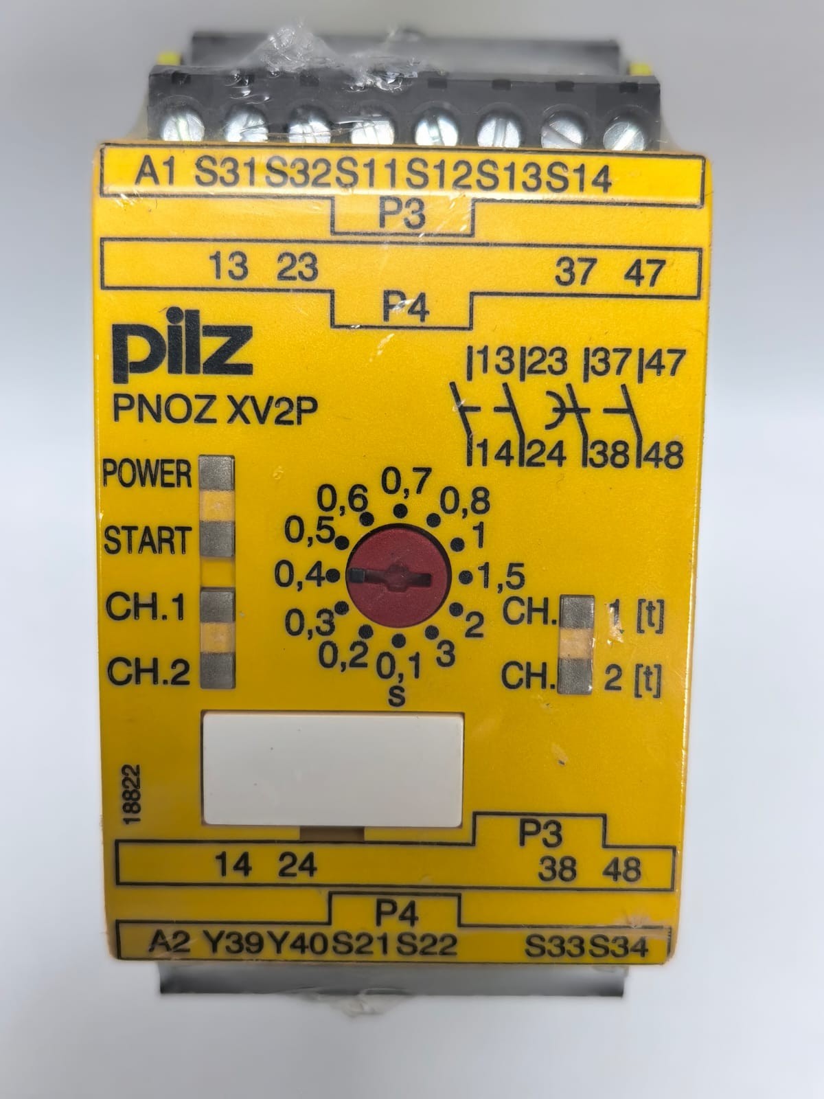 Pilz 777502 PILZ PNOZ XV2P 3/24VDC 2N/O SAFETY RELAY 777502 2