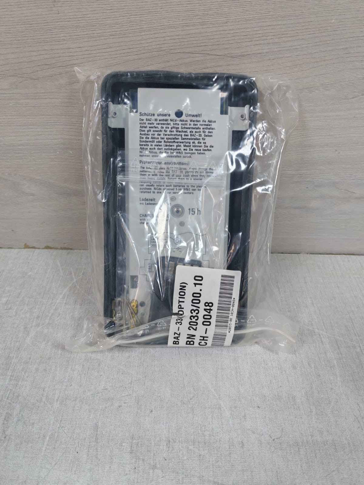 WANDEL & GOLTERMANN BN 2033/00.10 WANDEL & GOLTERMANN BN 2033/00.10 BATTERY PACK 10