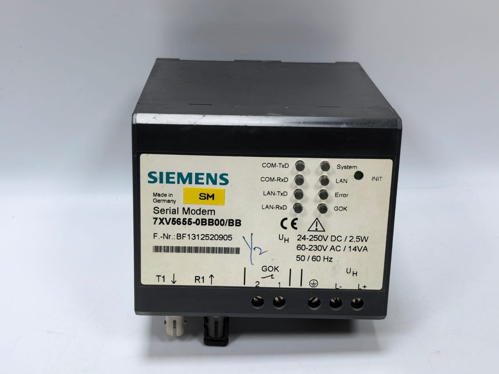 Siemens 7XV5655-0BB00/BB SIEMENS 7XV5655-0BB00/BB ETHERNET MODEM 2