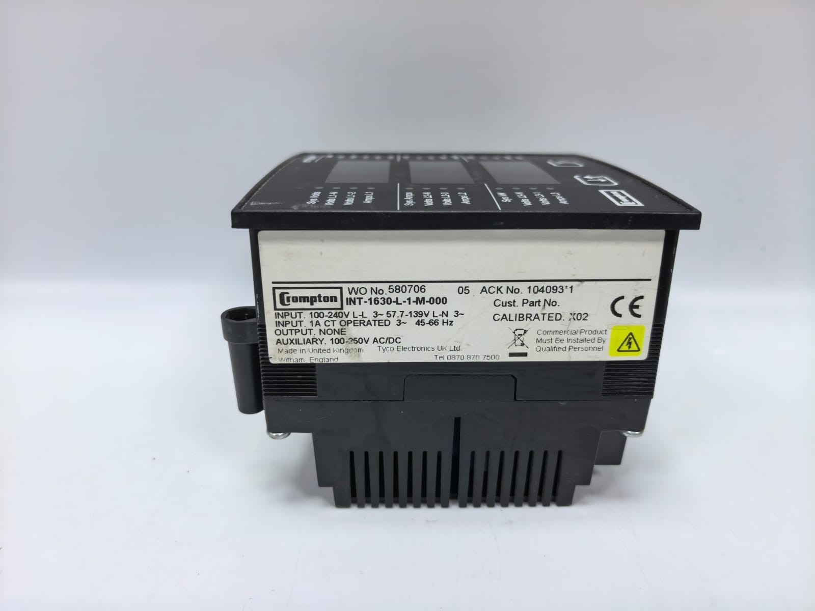 CROMPTON INT-1630-L-1-M-000 CROMPTON INTEGRA INT-1630-L-1-M-000 DIGITAL METERING SYSTEM 100-240V 3