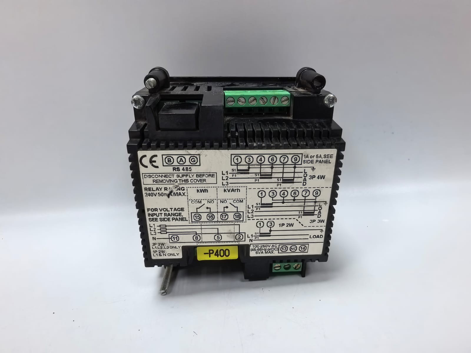 CROMPTON INT-1630-L-1-M-000 CROMPTON INTEGRA INT-1630-L-1-M-000 DIGITAL METERING SYSTEM 100-240V 8
