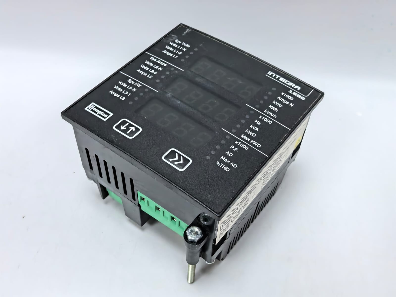 CROMPTON INT-1630-L-1-M-000 CROMPTON INTEGRA INT-1630-L-1-M-000 DIGITAL METERING SYSTEM 100-240V 9