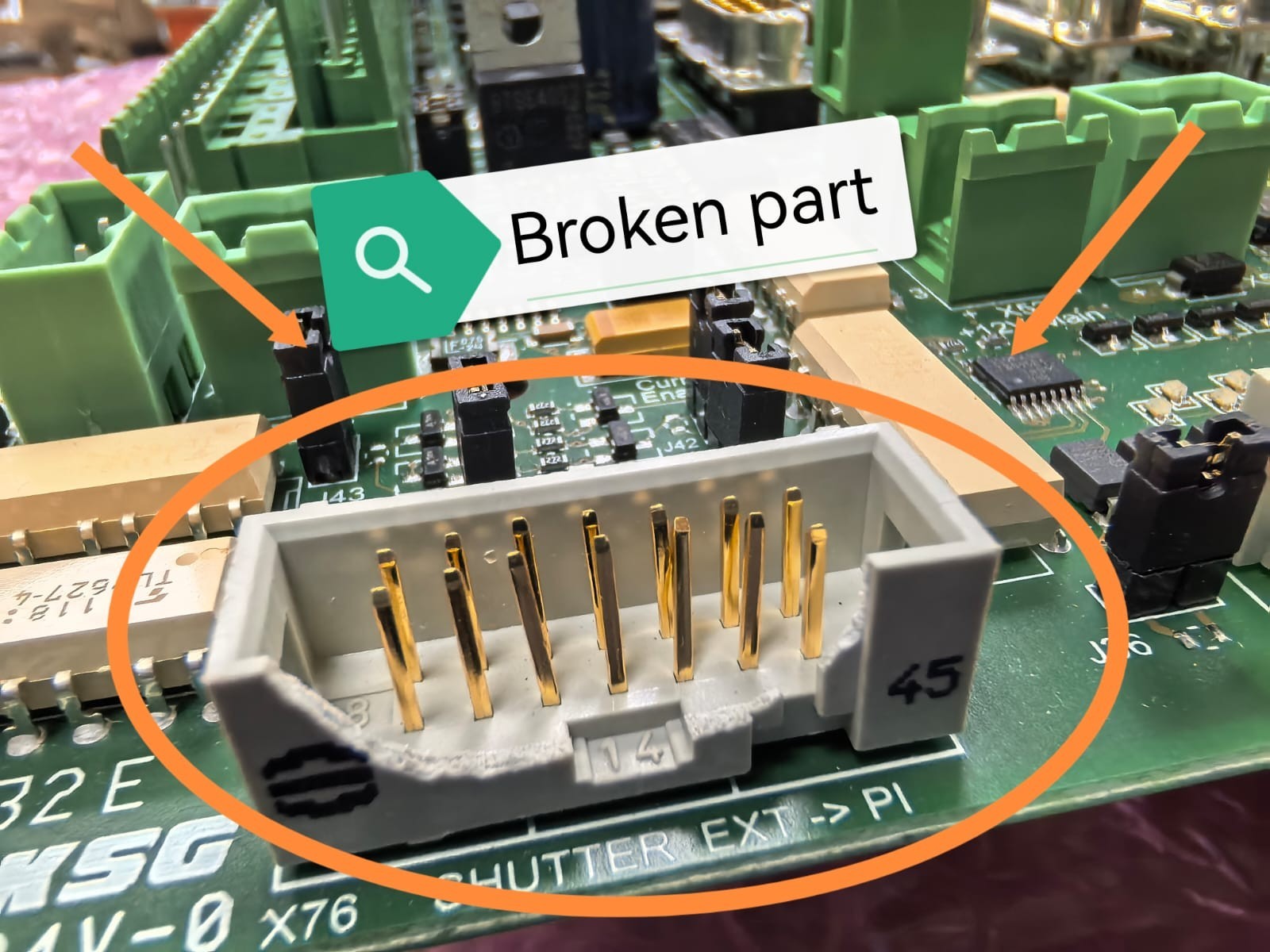 UNKNOWN Z5544639-P/03 34452184 PI5-1 RC PCB BOARD PI-5 Z5544639-P/03 9