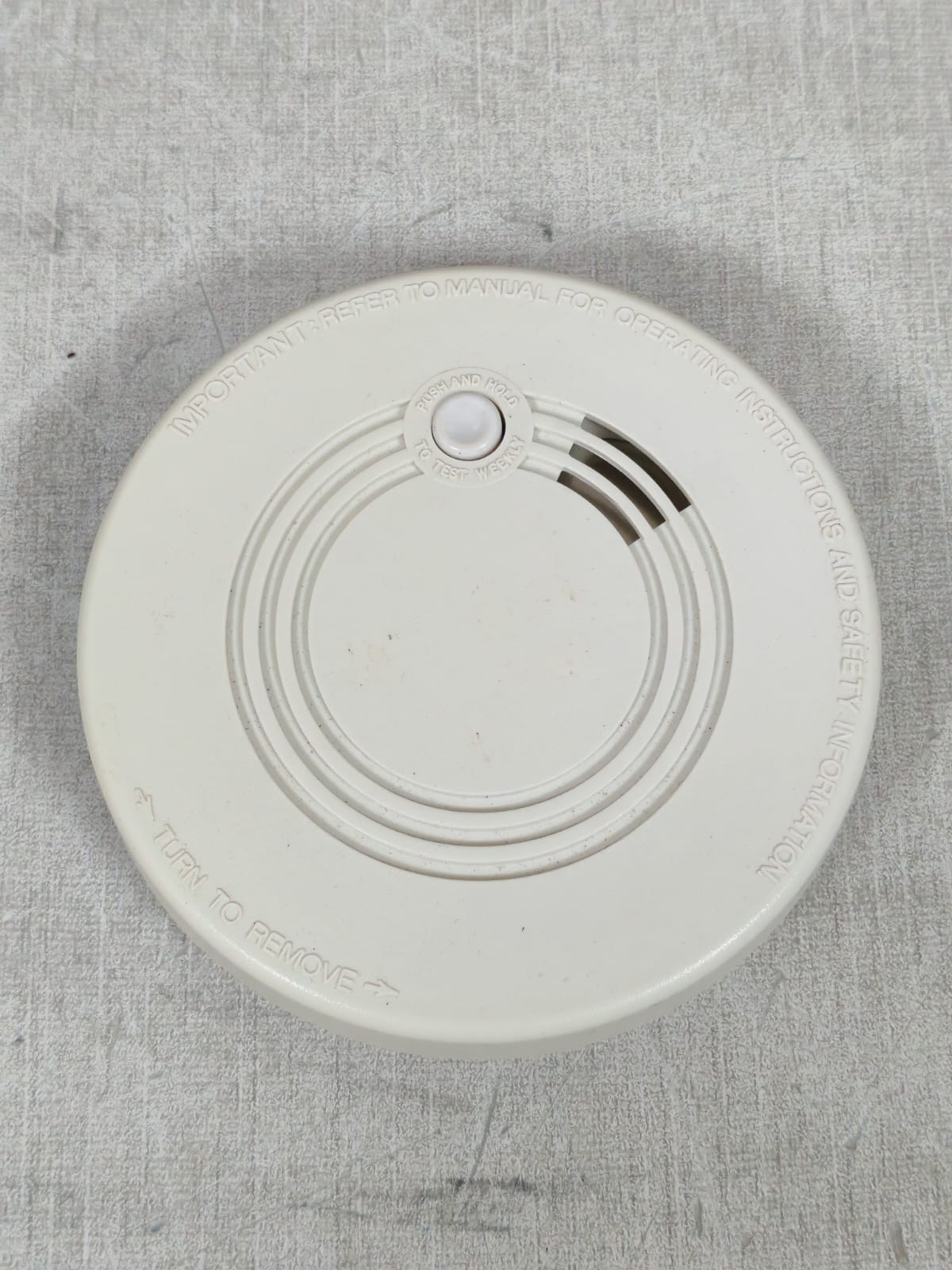 FIREX FIREX-0461 FIREX 0461 SMOKE ALARM 9VOLTS POWERED 4