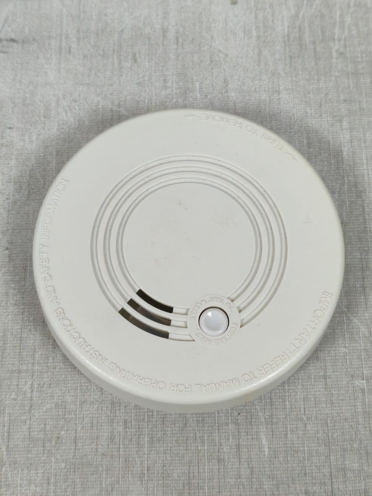 FIREX FIREX-0461 FIREX 0461 SMOKE ALARM 9VOLTS POWERED 5