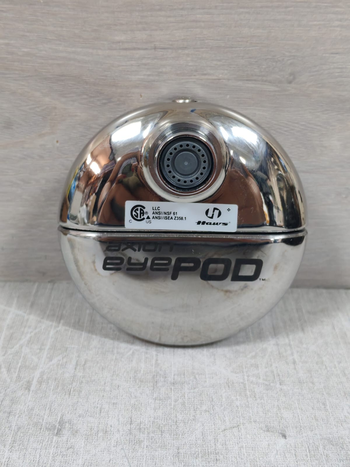 HAWS HAWS-7620 HAWS 7620 AXION EYEPOD EYEWASH FAUCET MOUNT 2