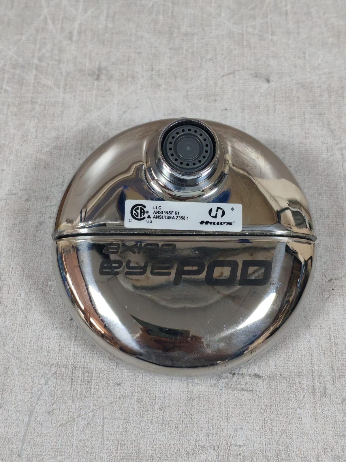 HAWS HAWS-7620 HAWS 7620 AXION EYEPOD EYEWASH FAUCET MOUNT 5