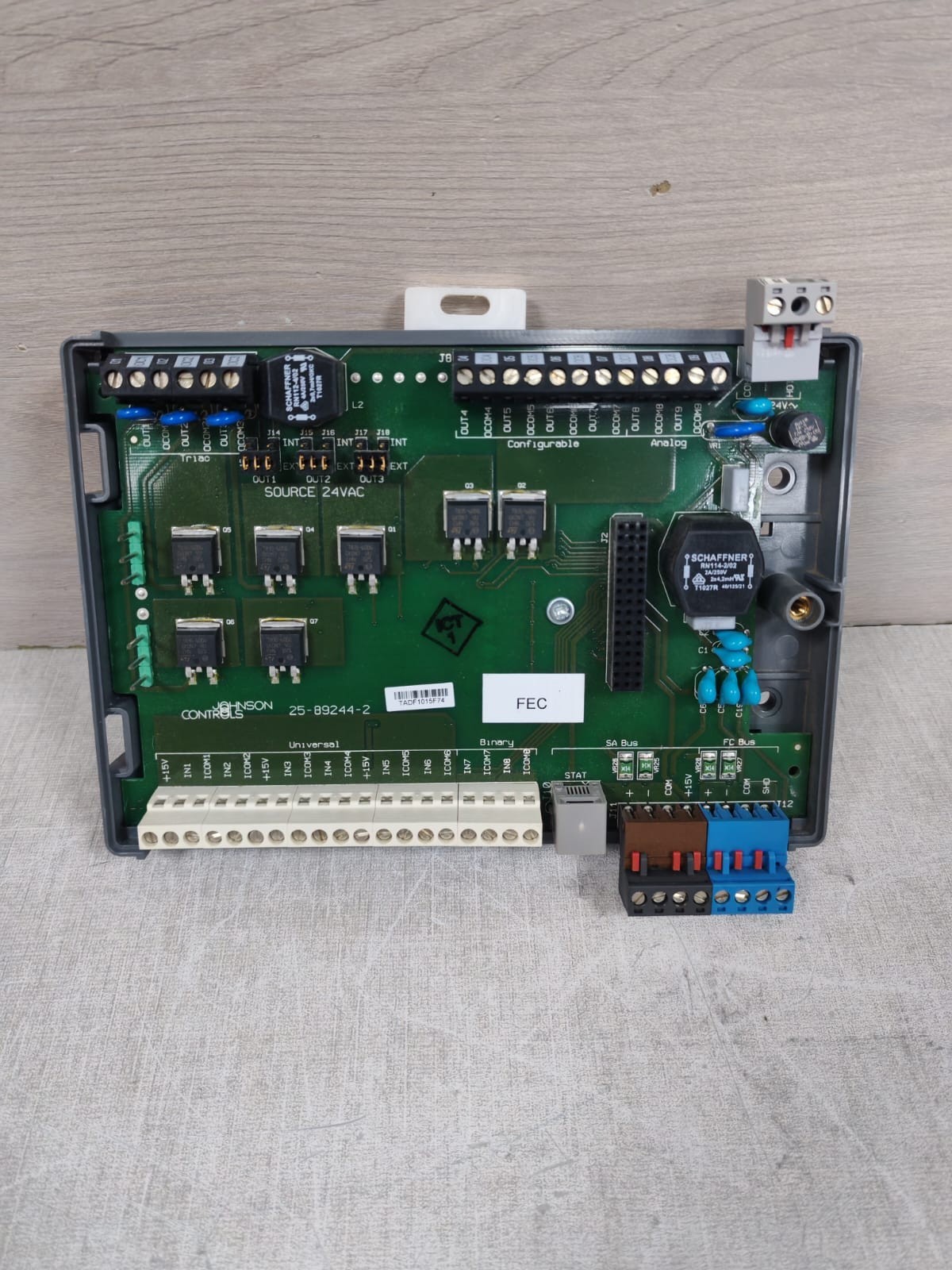 Johnson Controls 25-89244-2 / MS-FEU26X0-0U JOHNSON CONTROLS 25-89244-2 / MS-FEU26X0-0U 9