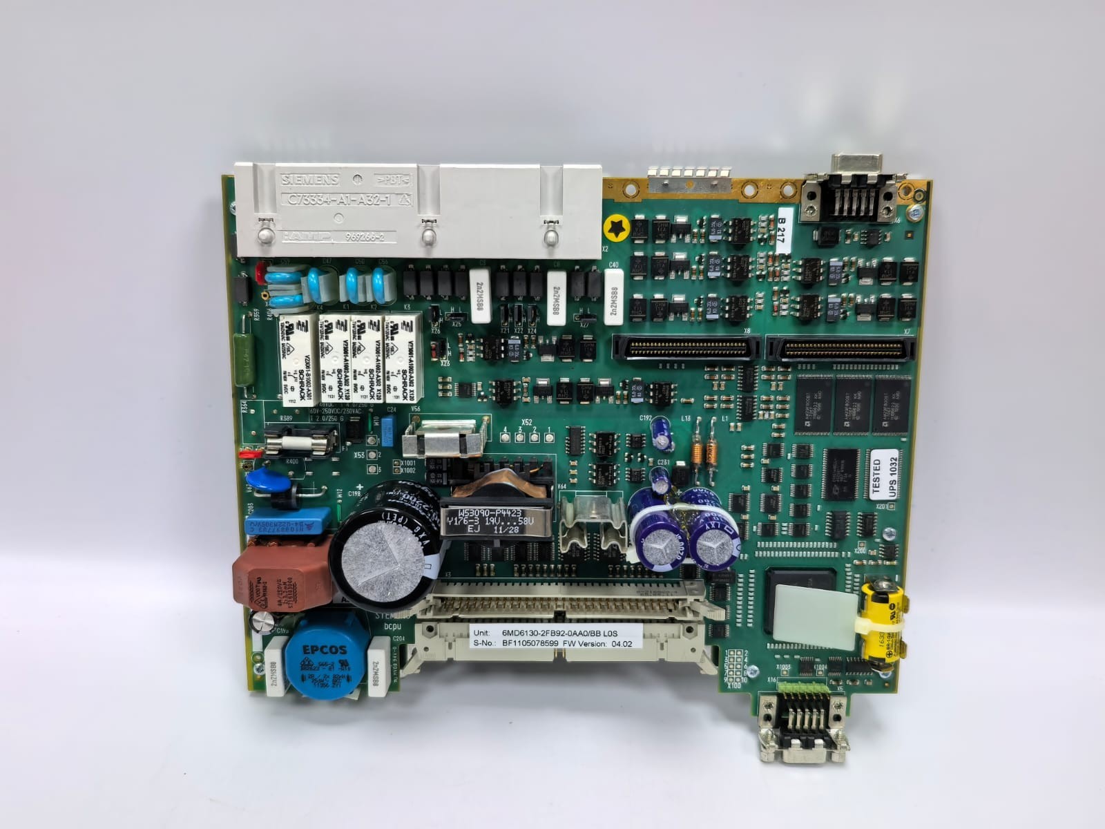Siemens 6MD6130-2FB92-0AA0/BB SIEMENS 6MD6130-2FB92-0AA0/BB L0S B-CPU DC MIT CONVERTER 2