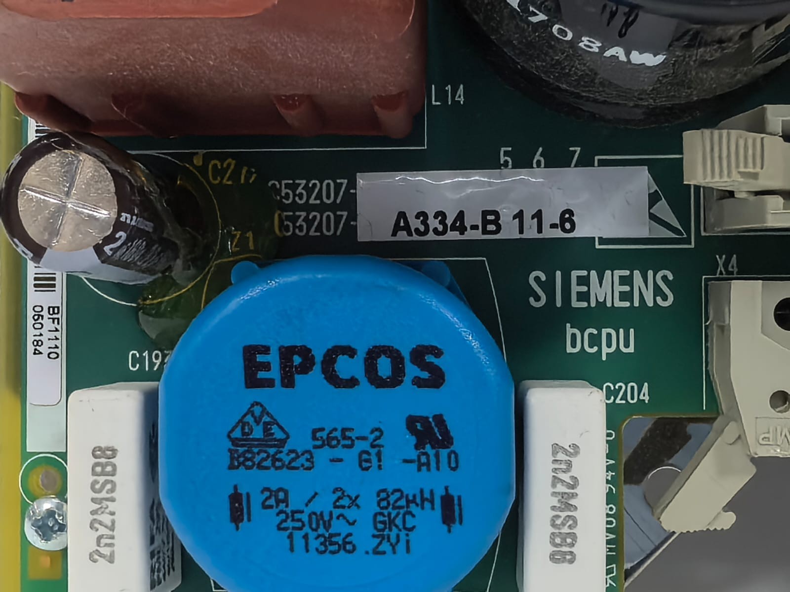 Siemens 6MD6130-2FB92-0AA0/BB SIEMENS 6MD6130-2FB92-0AA0/BB L0S B-CPU DC MIT CONVERTER 5