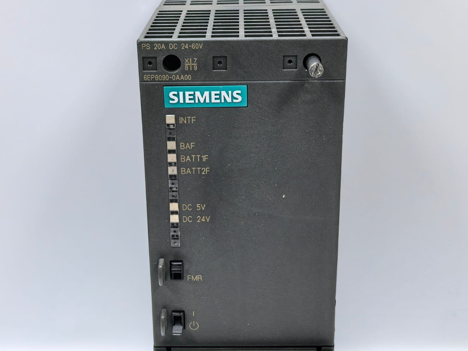 Siemens 6EP8090-0AA00 SIEMENS 6EP8090-0AA00 SIMATIC S7-400 PS 20A POWER SUPPLY 3