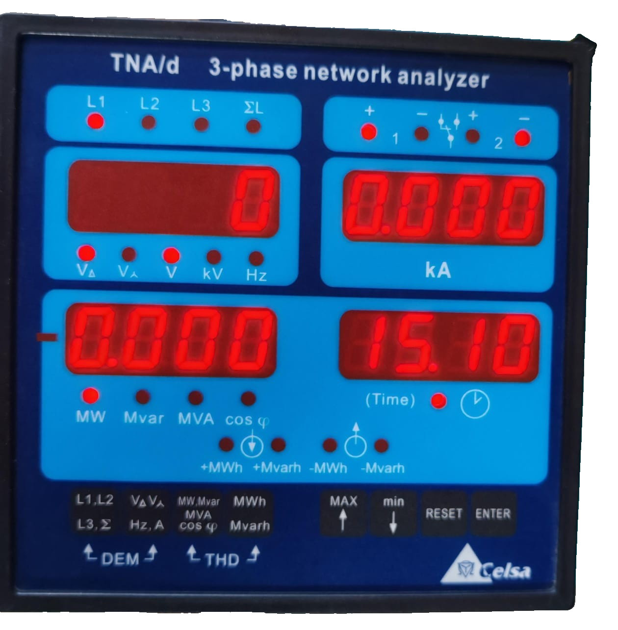 CELSA TNA/D CELSA TNA/D 3-PHASE NETWORK ANALYZER 2