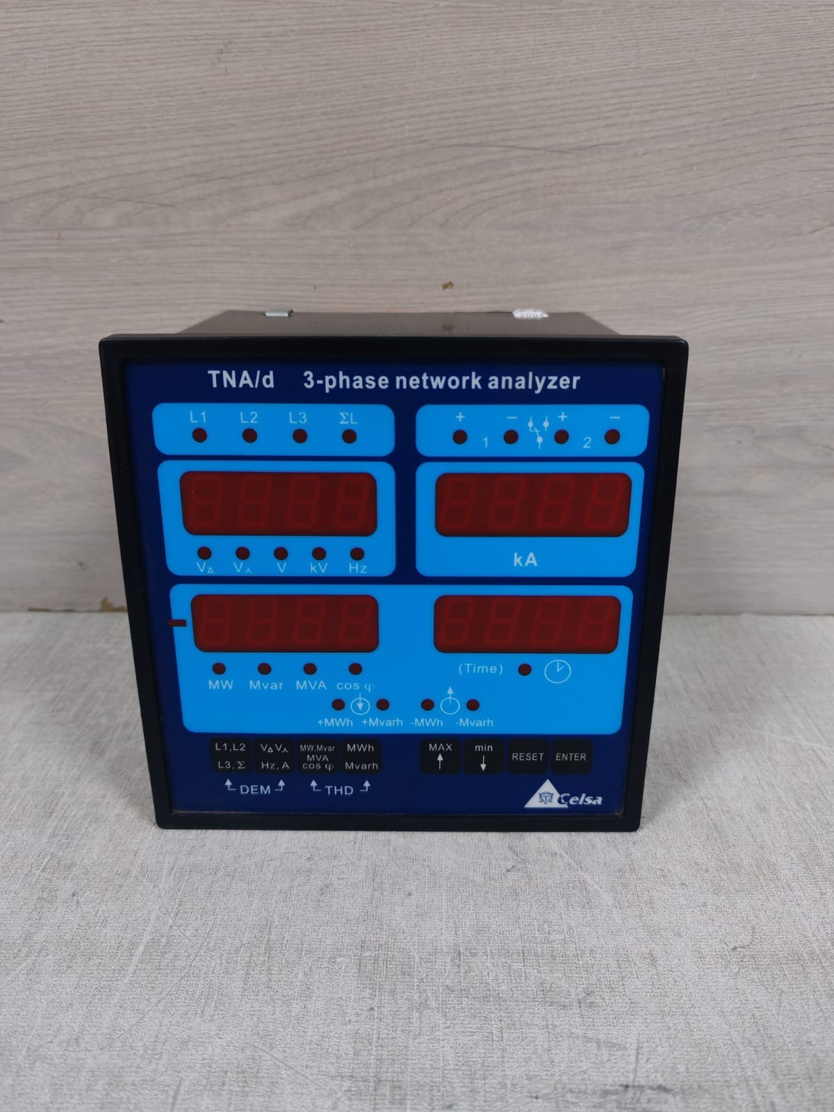 CELSA TNA/D CELSA TNA/D 3-PHASE NETWORK ANALYZER 4