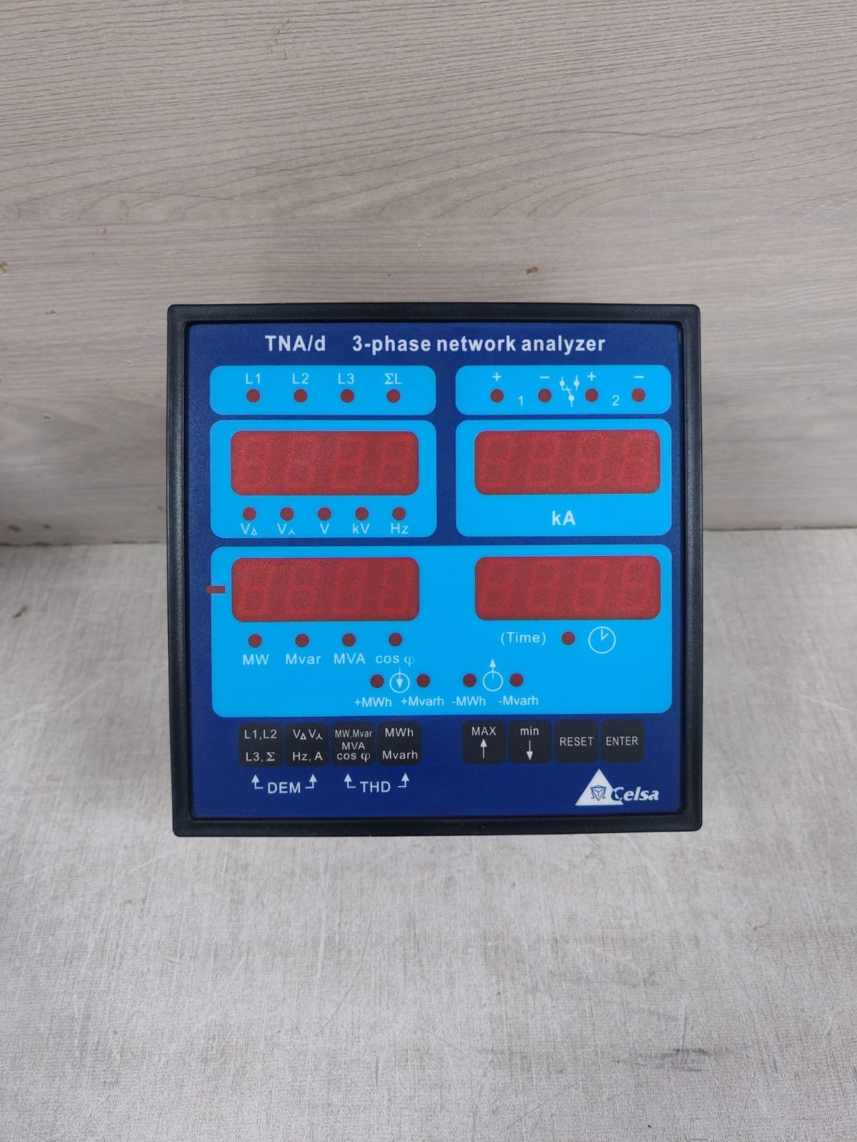 CELSA TNA/D CELSA TNA/D 3-PHASE NETWORK ANALYZER 9