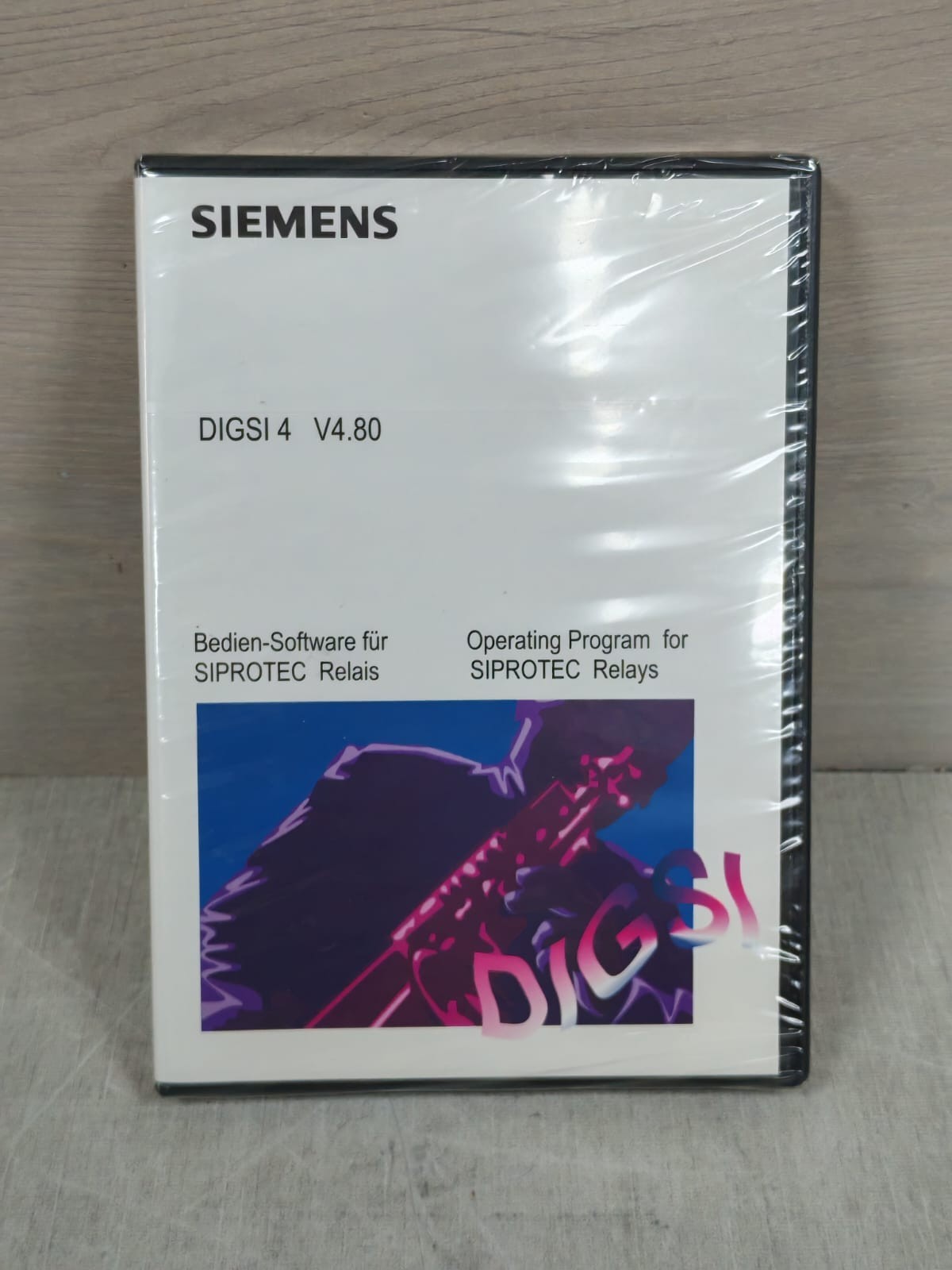 Siemens 7XS5400-0AA00 SIEMENS DIGSI4 V4.80 7XS5400-0AA00 BASIS CD-VERSION OPERATIING PROG.FOR SIPROTEC 3