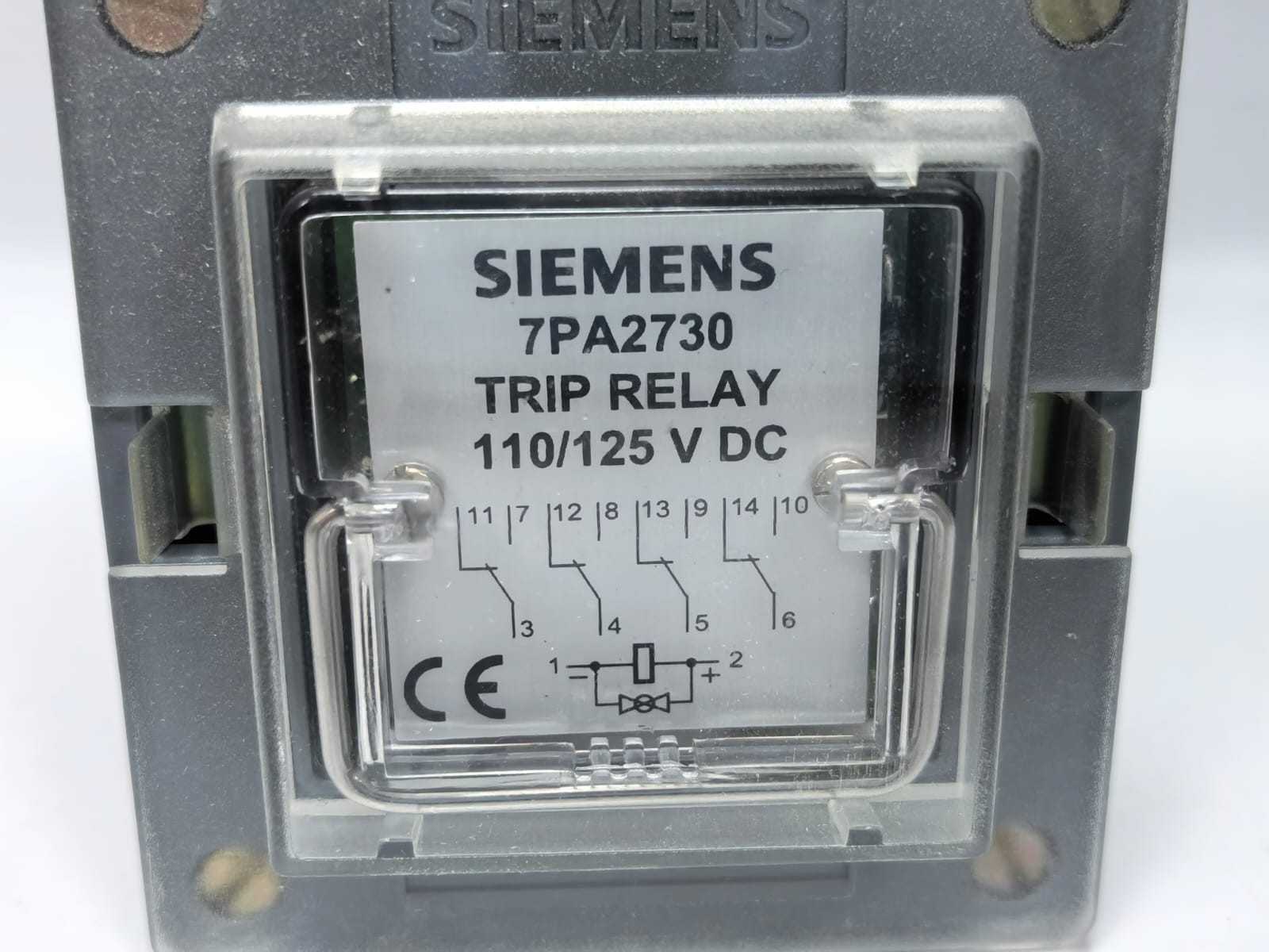 Siemens 7PA2730-1 SIEMENS 7PA2730-1 TRIP,FAST RELAY 4 NC/NO WITH SOCKET 3