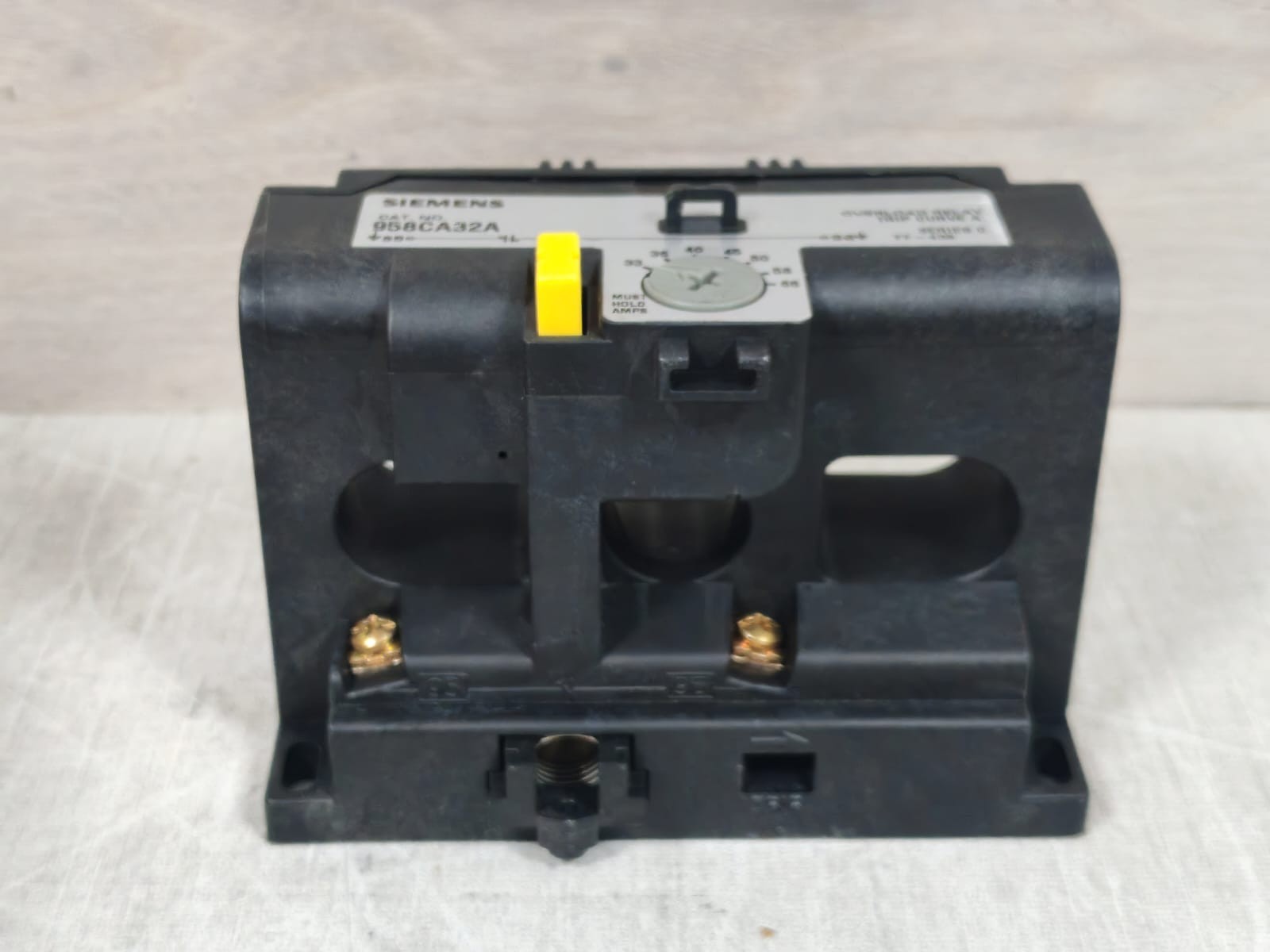 Siemens 958CA32A SIEMENS 958CA32A SOLID STATE OVERLOAD RELAY TRIP CURVE A SERIES C 7