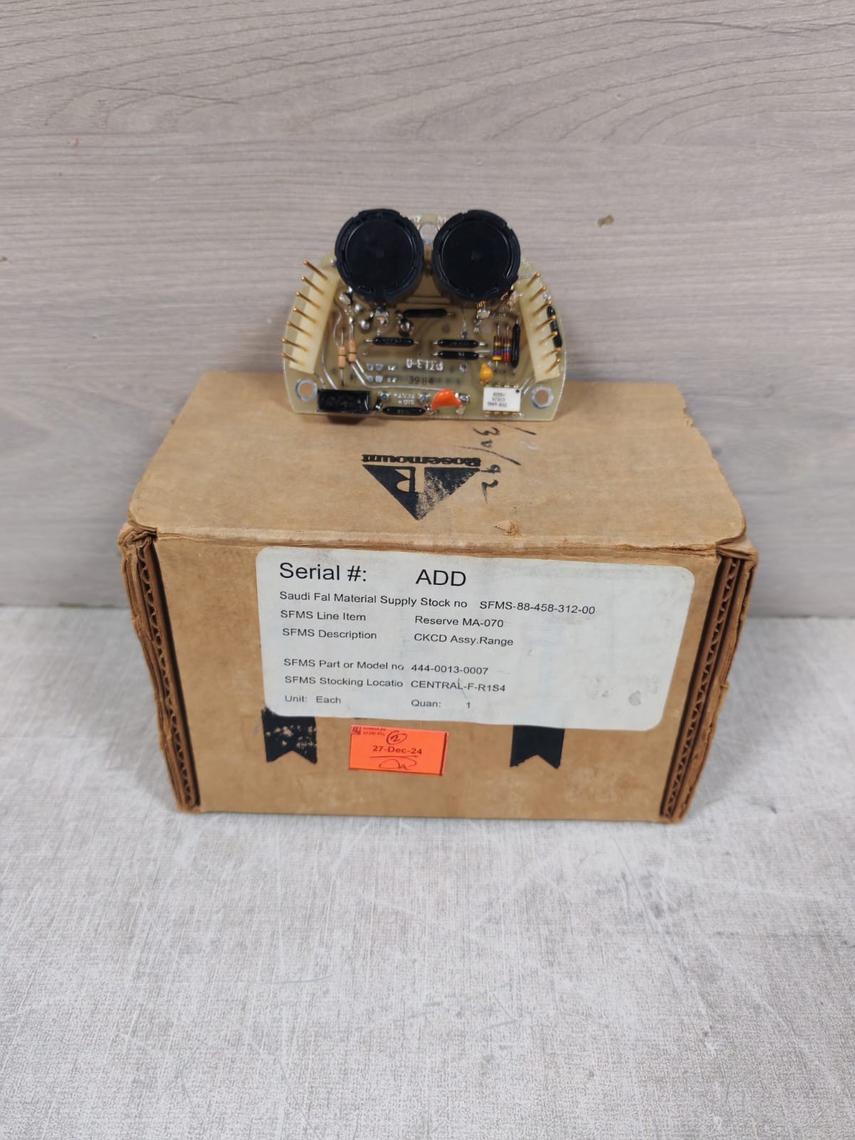 ROSEMOUNT 444-13-7 PRINTED CIRCUIT BOARD