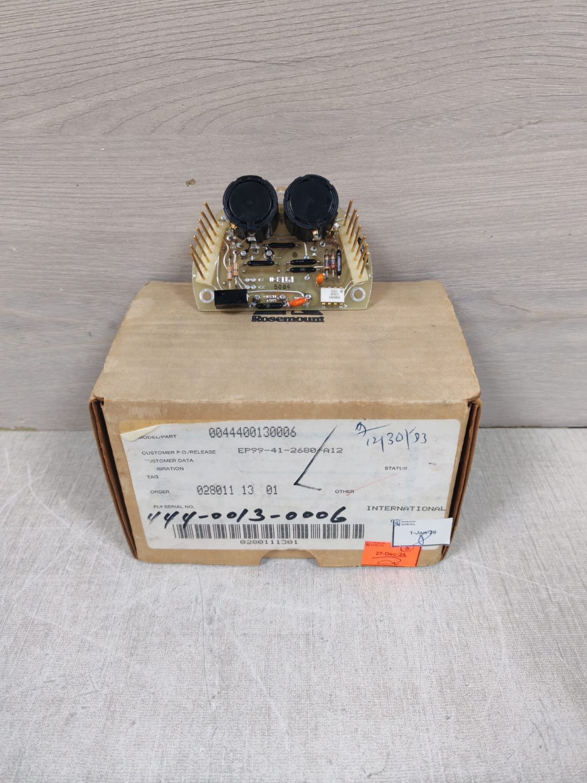 ROSEMOUNT 444-13-6 PRINTED CIRCUIT BOARD