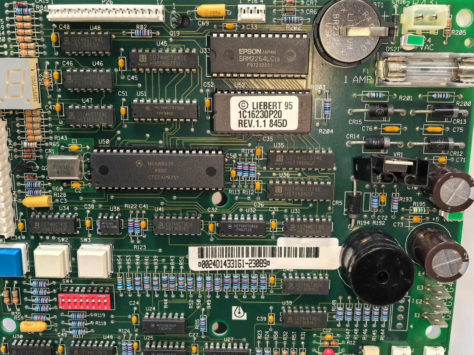 Emerson REV.9 LIEBERT 4D14331G1 REV.9 PCB BOARD 2