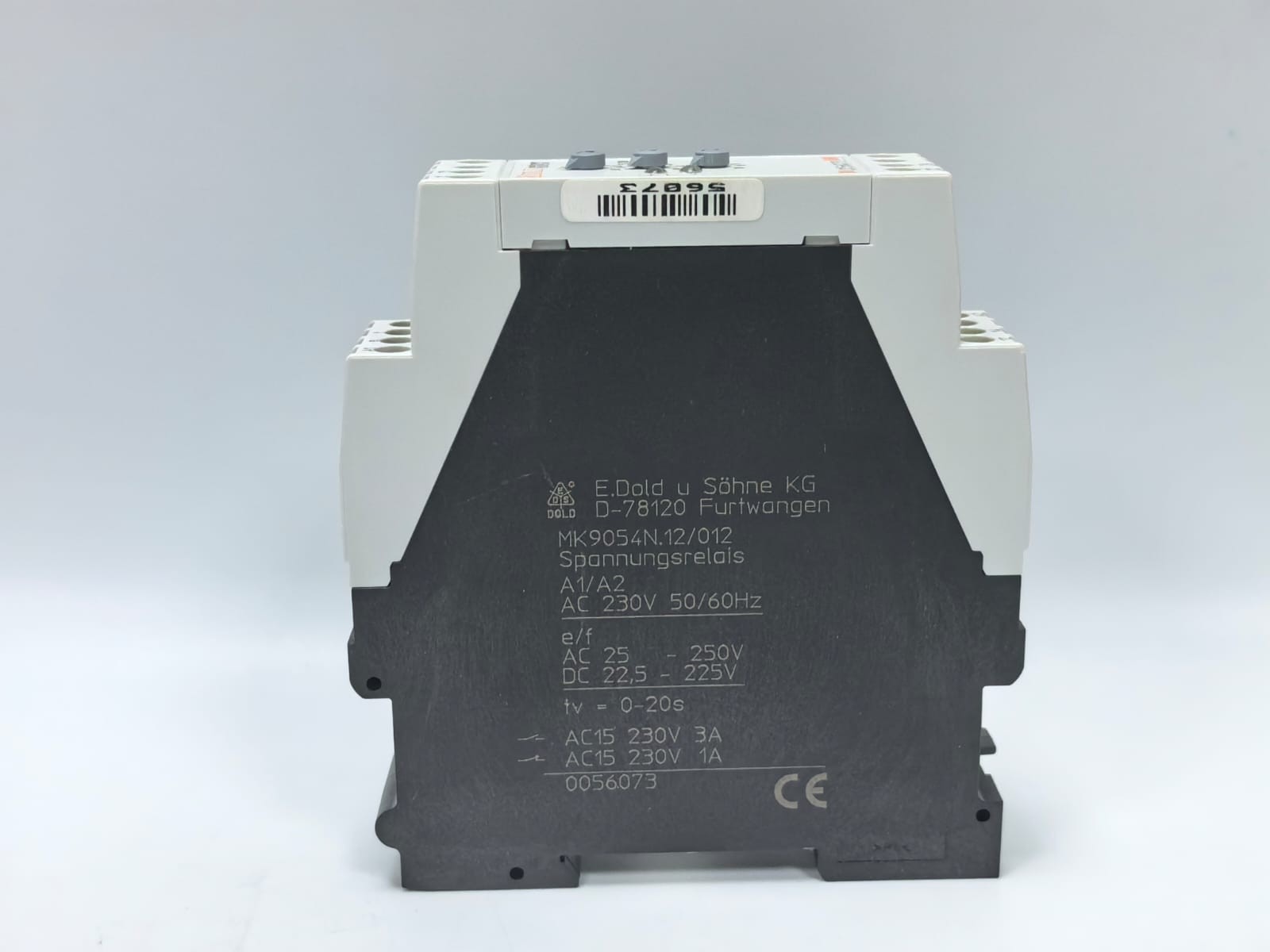 DOLD MK9054N.12/012 E.DOLD & SOHNE KG MK9054N.12/012 VOLTAGE RELAY 0056073 5