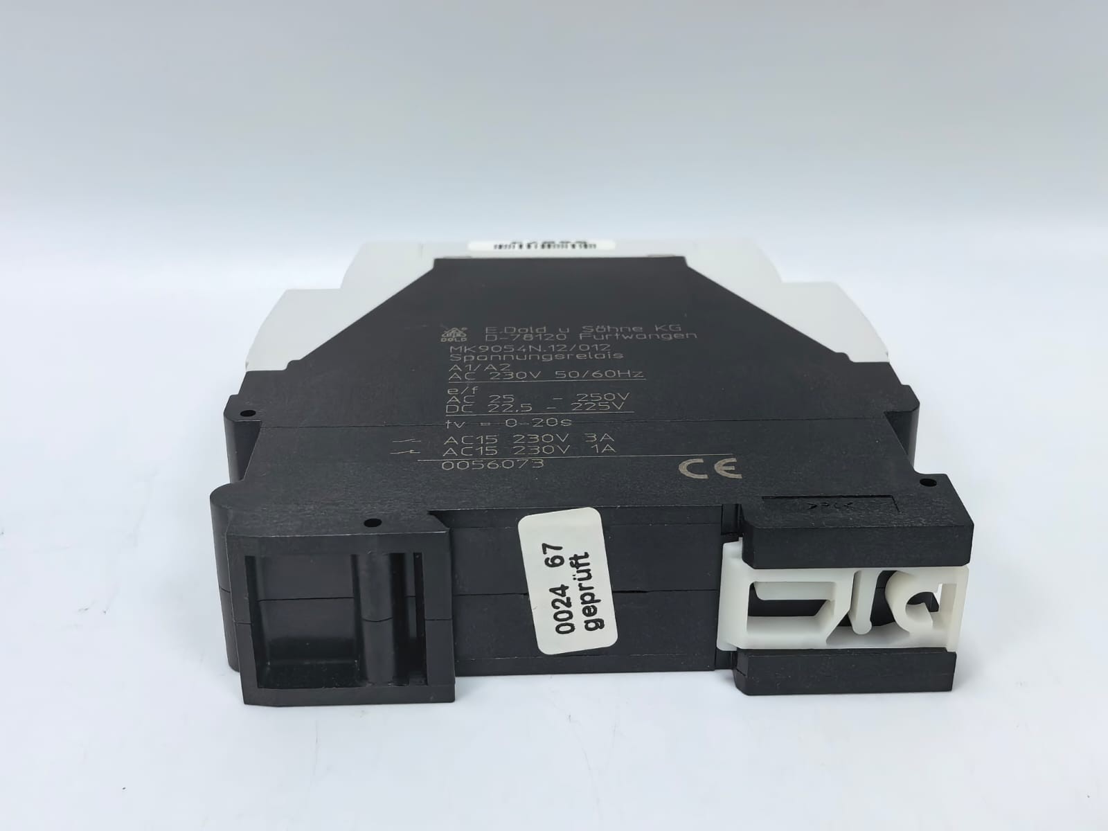 DOLD MK9054N.12/012 E.DOLD & SOHNE KG MK9054N.12/012 VOLTAGE RELAY 0056073 9