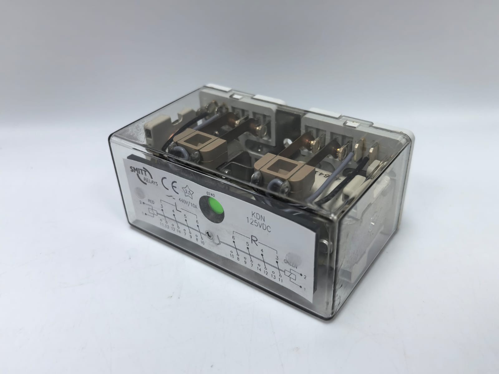 Mors Smitt 440V/10A SMITT RELAYS KDN 125VDC 440V/10A 8