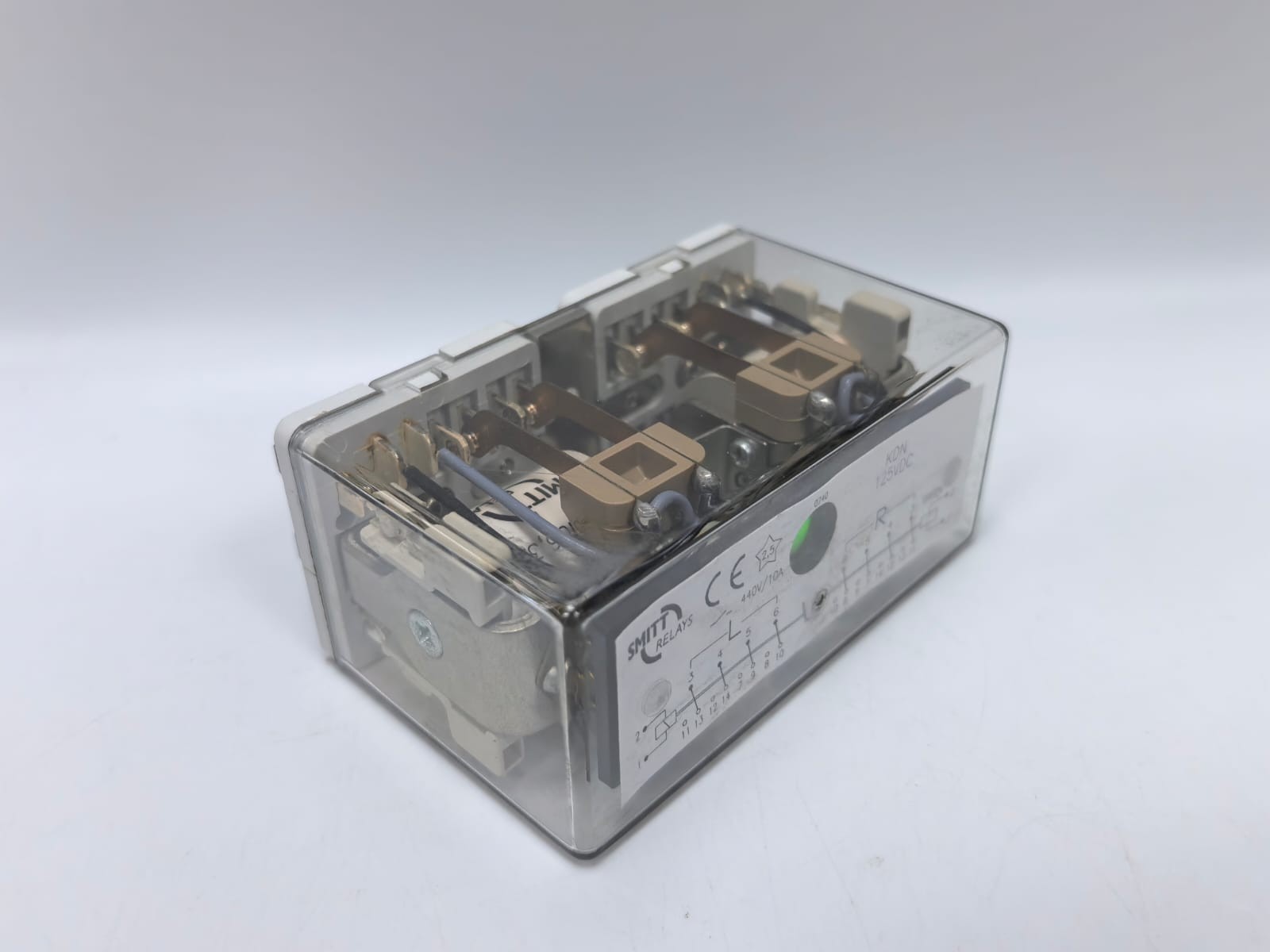 Mors Smitt 440V/10A SMITT RELAYS KDN 125VDC 440V/10A 9
