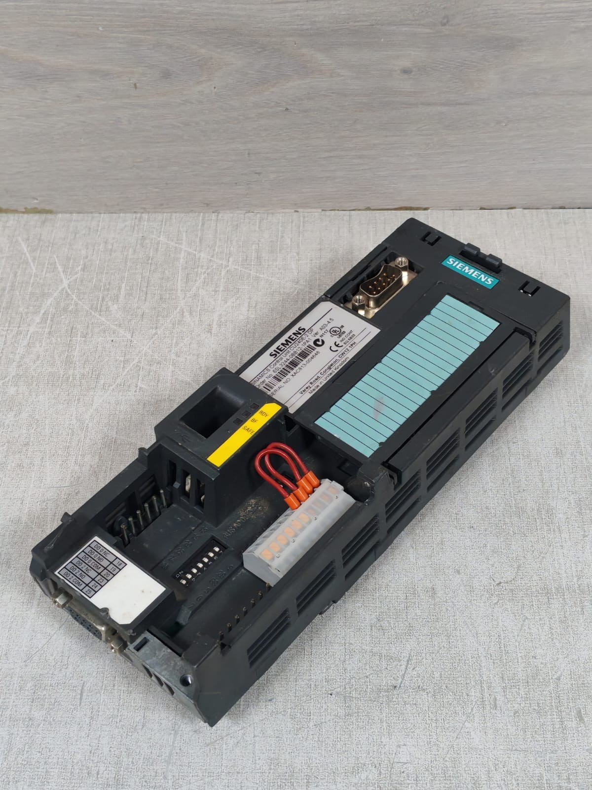 Siemens CU240E-2 SIEMENS 6SL3244-0BB12-1PA1 CU240E-2 DP VER.A03-4.5 SINAMICS CONTROL UNIT 4