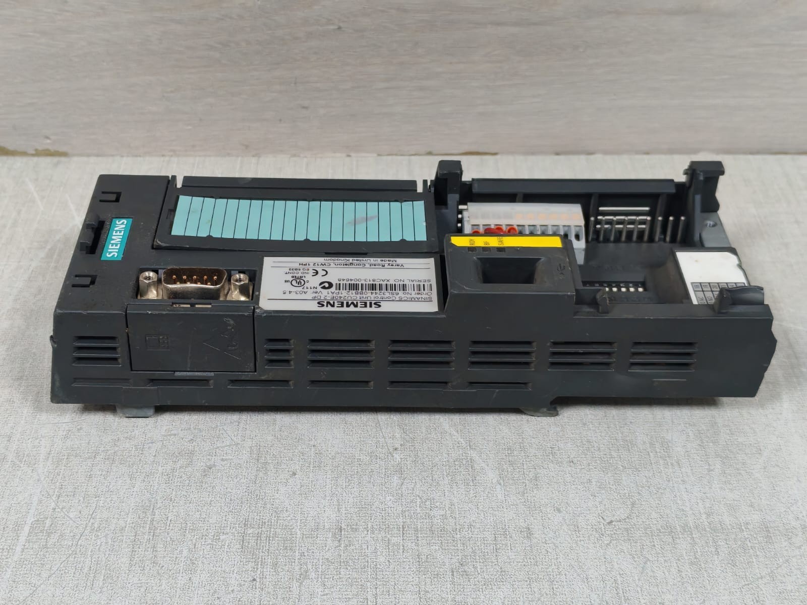 Siemens CU240E-2 SIEMENS 6SL3244-0BB12-1PA1 CU240E-2 DP VER.A03-4.5 SINAMICS CONTROL UNIT 8