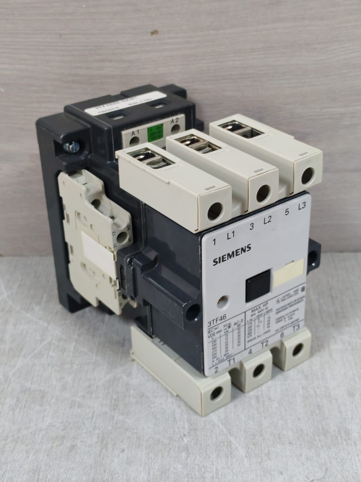 Siemens 3TF46 SIEMENS 3TF46 CONTACTOR 80A 600VAC 3