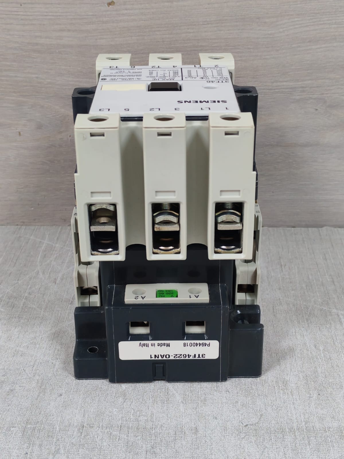 Siemens 3TF46 SIEMENS 3TF46 CONTACTOR 80A 600VAC 9