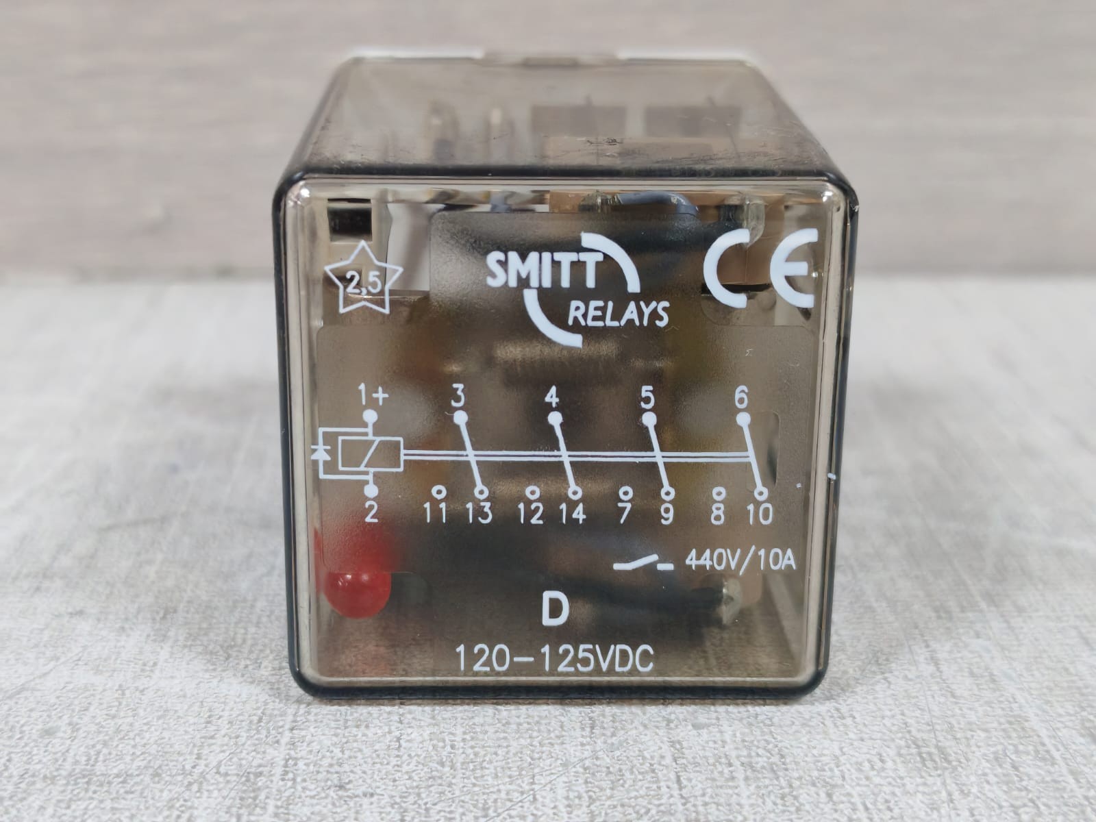 MORS SMITT MORS SMITT D MORS SMITT D RELAYS 120-125VDC 6