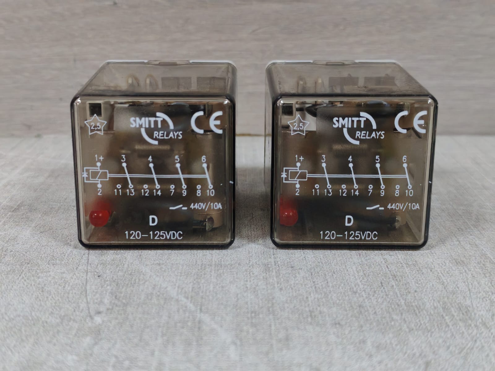 MORS SMITT D RELAYS 120-125VDC