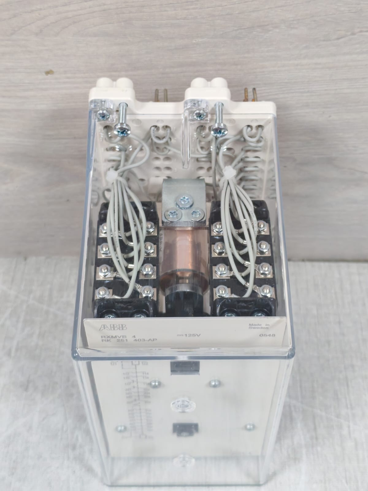 ABB RXMVB 4 RK251 403-AP ABB RXMVB 4 RK251 403-AP RELAY 125V 5