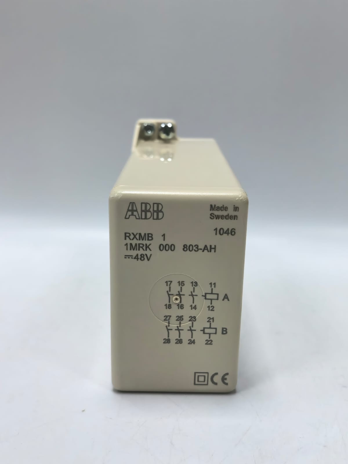 ABB RXMB-1 1MRK000803-AH ABB RXMB-1 1MRK000803-AH AUXILIARY RELAY 48V 2