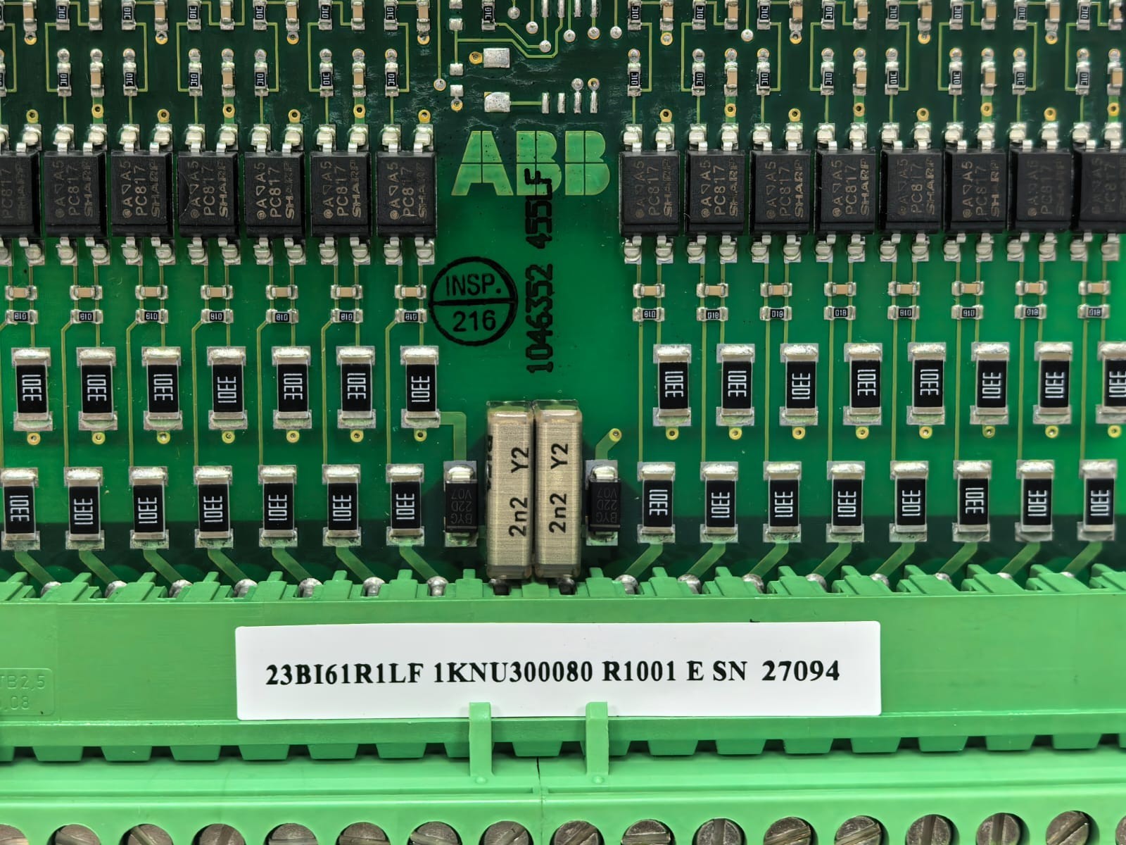 ABB 23BI61R1LF ABB 23BI61R1LF 1KNU300080 PCB BOARD 3