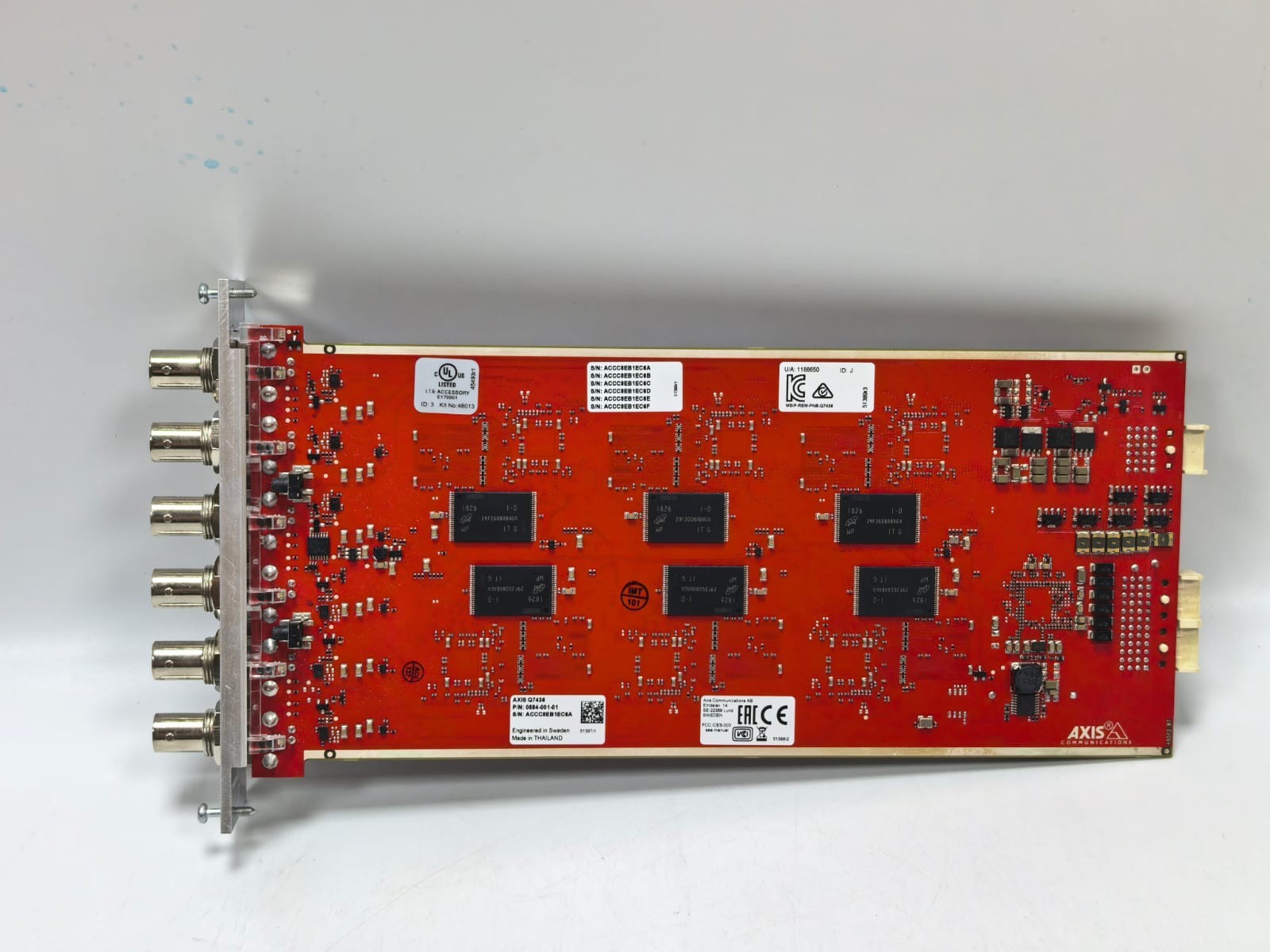 Axis BLADE-0584 AXIS COMMUNICATION Q7436 VIDEO ENCODER BLADE 0584-001-01 6